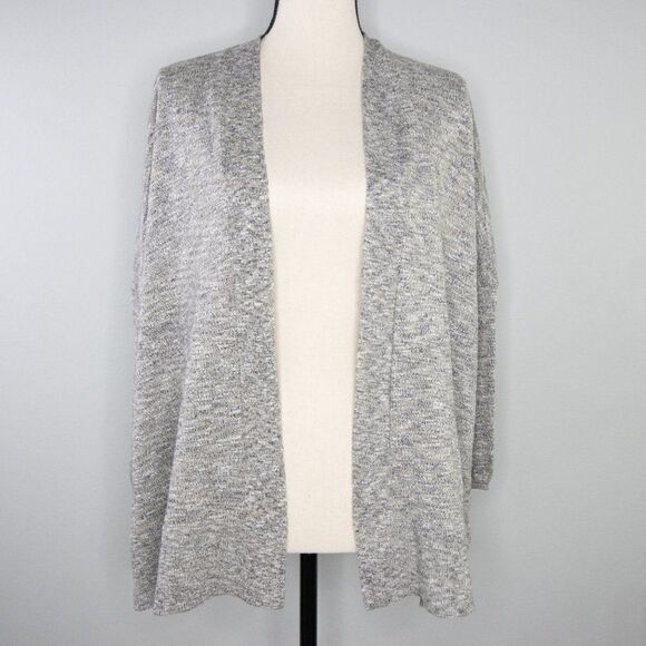 NEW Loft shimmer open poncho sweate, XS - Picture 4 of 10
